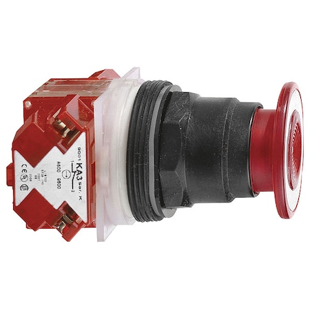 Push Button Operator, 30 mm, 1NC, Red MPN:9001SKR9RH6