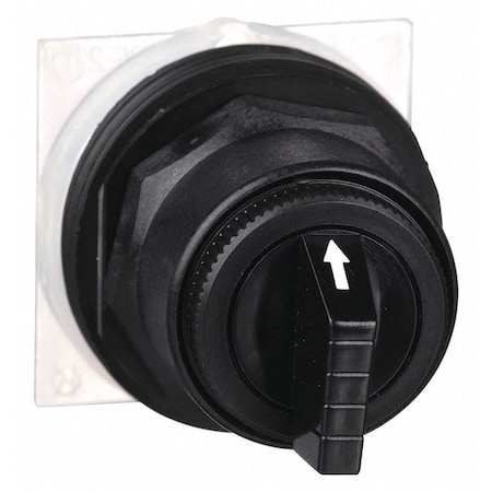ShortHandleSelectorSwitch, Blk, 3Pos, 30mm MPN:9001SKS43B