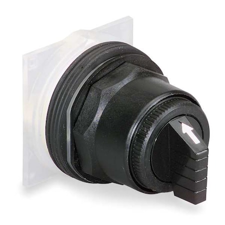 ShortHandleSelectorSwitch, Blk, 3Pos, 30mm MPN:9001SKS46B