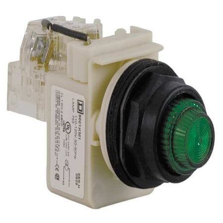 Pilot Light, Green, 30mm, Incandescent MPN:9001SKT1G31