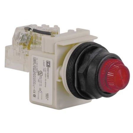 Pilot Light, Red, 30mm, Incandescent MPN:9001SKT1R31