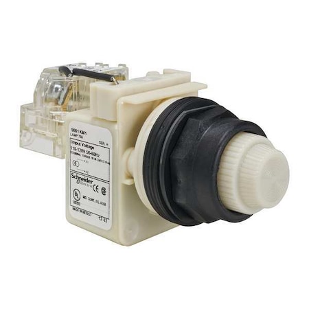 Pilot Light, White, 30mm, Incandescent MPN:9001SKT1W31