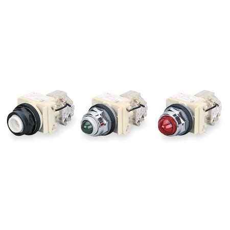 Pilot Light, No Lens, 30mm, Incandescent MPN:9001SKT35