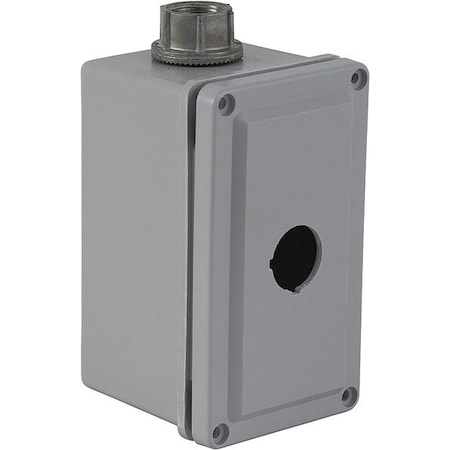 PushButtonEnclosure, 30mm, 1Hole, Plastic MPN:9001SKY1
