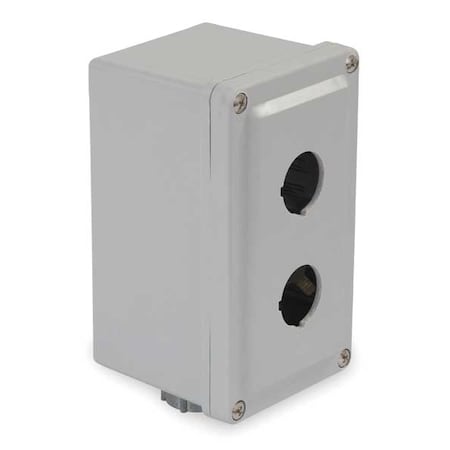 PushButtonEnclosure, 30mm, 2Holes, Plastic MPN:9001SKY2