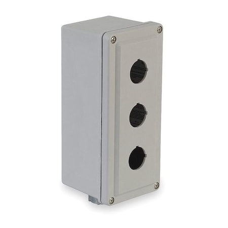 PushButtonEnclosure, 30mm, 3Holes, Plastic MPN:9001SKY3