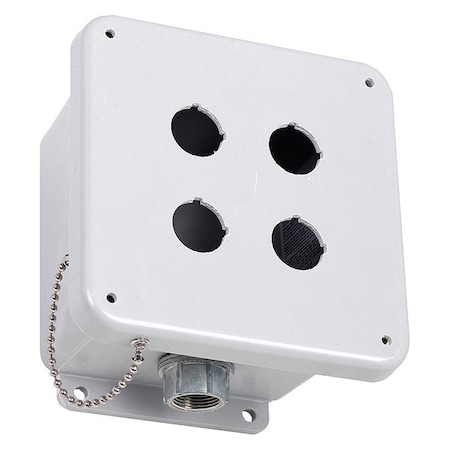PushButtonEnclosure, 30mm, 4Holes, Plastic MPN:9001SKY4