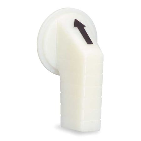Selector Switch Knob, Knob, 30 mm, White MPN:9001W24