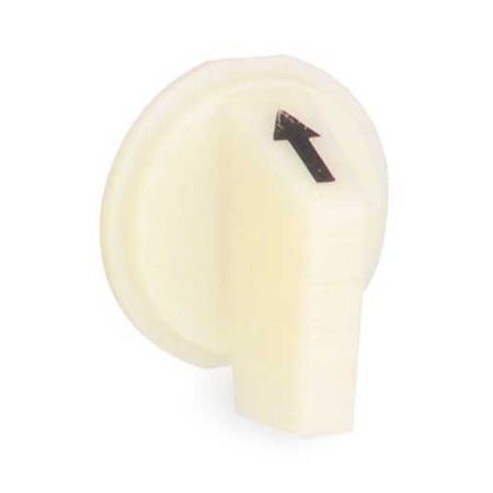 Selector Switch Knob, Knob, 30 mm, White MPN:9001W8