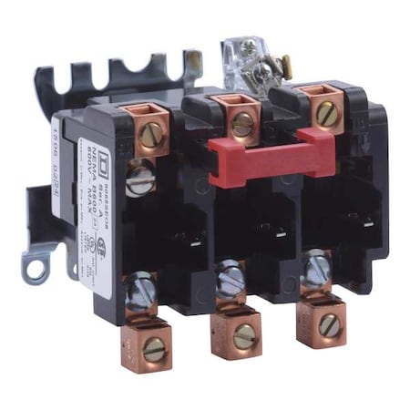 Overload Relay, 1NC, 45 A Max current, 600V AC MPN:9065SEO8