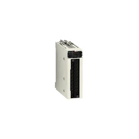 Analog isolated high level output module, Modicon X80, 2 outputs, 0 to 20mA, 4 to 20mA, 10V positive or negative MPN:BMXAMO0210