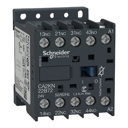 Control Relay 600Vac 10Amp Iec +Options MPN:CA2KN22G72