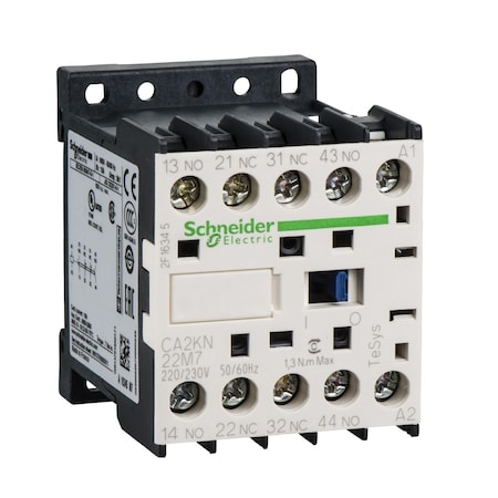 Control Relay 600Vac 10Amp Iec +Options MPN:CA2KN22M7