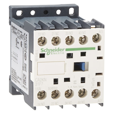 Control Relay 600Vac 10Amp Iec +Options MPN:CA2KN31F7