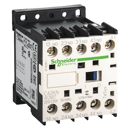 Control Relay 600Vac 10Amp Iec +Options MPN:CA2KN40M7