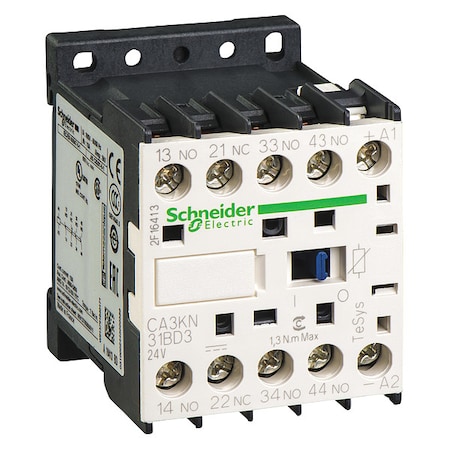 Control Relay 600Vac 10Amp Iec +Options MPN:CA3KN31BD3