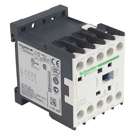 Control Relay 600Vac 10Amp Iec +Options MPN:CA4KN40BW3