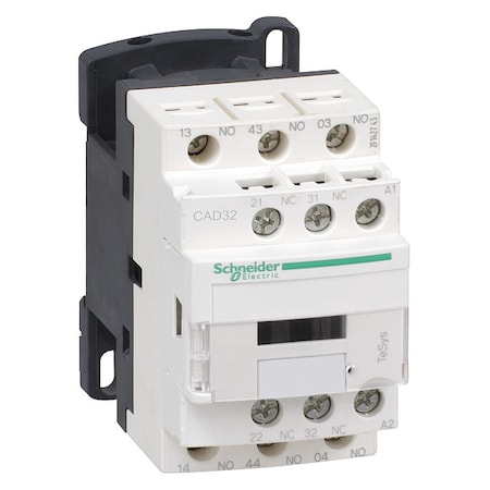 Relay 600V 10Amp Tesys + Optioins MPN:CAD32F7