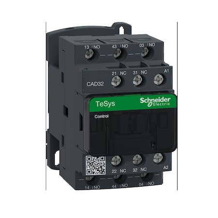 IEC Control Relay, 3NO/2NC, 120VAC, 10A MPN:CAD32G7