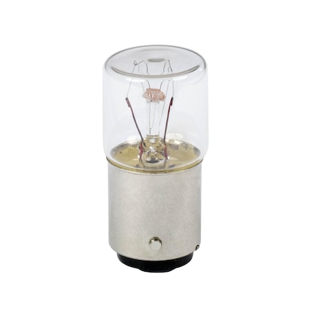 Incandescent bulb, Harmony XB4, BA15d, clear, steady light, 6W, 24V AC/DC MPN:DL1BA030