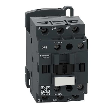 IEC Magnetic Contactor, 1NO, 240V AC, 3 P, Non-Reversing, Screw Clamp MPN:DPE09U7