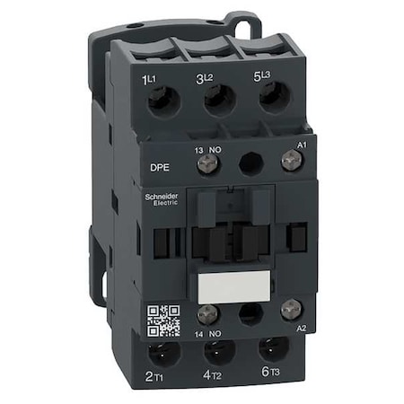 IEC Magnetic Contactor, 1NO, 120V AC, 3 P, Non-Reversing, Screw Clamp MPN:DPE32G7