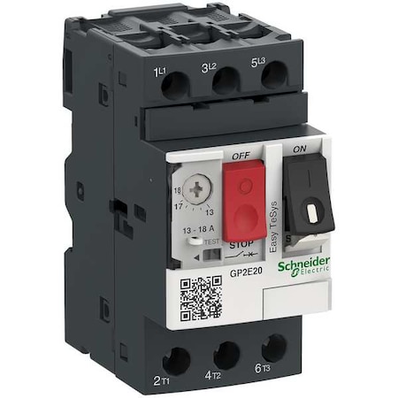 Manual Motor Starter, Not Applicable, 3 P, 3 Phase, Push Button, 18 A MPN:GP2E20