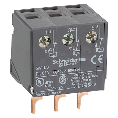 Manual Starter Current Limiter Iec MPN:GV1L3