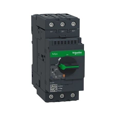 Manual Motor Starter, Not Applicable, 3 P, 3 Phase, Selector Switch, 32 A MPN:GV3P32