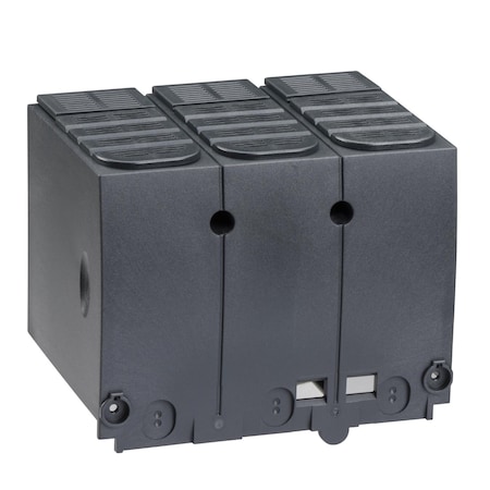 Long terminal shields, TeSys GV5 / GV7, 3P, IP40, pole pitch 35 mm MPN:GV7AC01