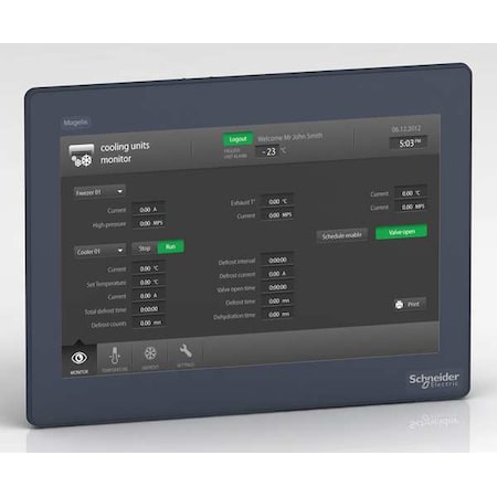 Touch Panel, 12 in. TFT Color, 24VDC MPN:HMIDT651