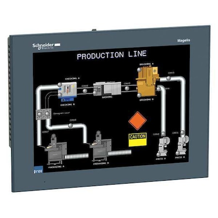 Touch Panel, 12.1in TFT Color, 96 MB Flash MPN:HMIGTO6310