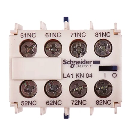 Contactor+Relay Aux Contact 575Vac 10A MPN:LA1KN04
