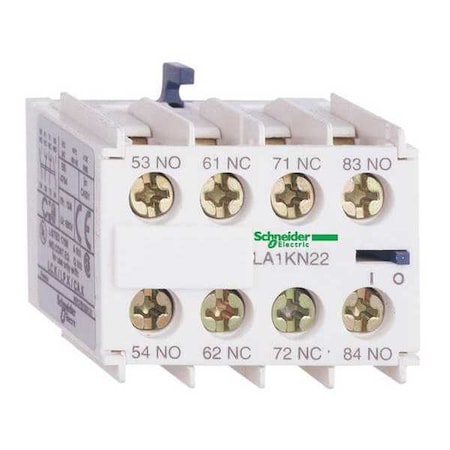 Contactor+Relay Aux Contact 575Vac 10A MPN:LA1KN31