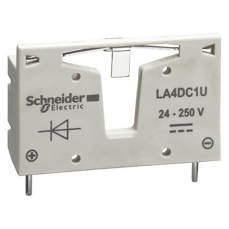 Coil Suppressor Module, 12-250VDC MPN:LA4DC1U