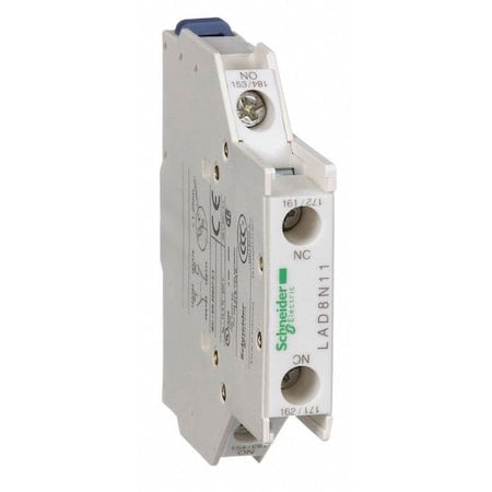 Auxiliary Contact Block, 1NO/1NC, 10 A MPN:LAD8N11