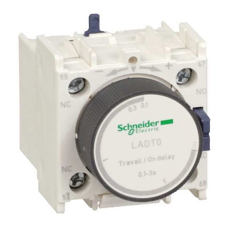 IEC Timer Module, 1NO/1NC, .1 to 3sec MPN:LADT0