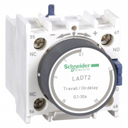 IEC Timer Module, 1NO/1NC, .1 to 30sec MPN:LADT2