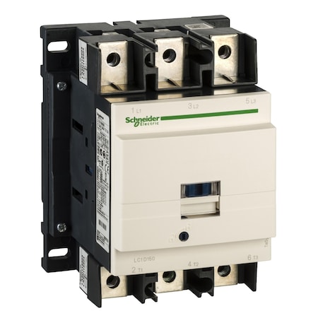 IEC Magnetic Contactor, 1NC/1NO, 24V AC, 3 P, Non-Reversing, Screw MPN:LC1D1506B7
