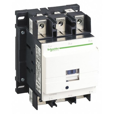 IEC Magnetic Contactor, 1NC/1NO, 120V AC, 3 P, Non-Reversing, Screw MPN:LC1D1506G7