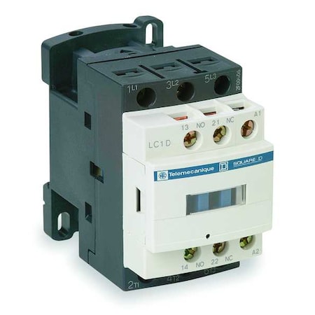 IEC Magnetic Contactor, 1NC/1NO, 208V AC, 3 P, Non-Reversing, Screw Clamp MPN:LC1D32LE7