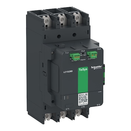 IEC Magnetic Contactor, 1NC/1NO, 200V-500V AC/DC, 3 P, Spring Type MPN:LC1G400LSEA