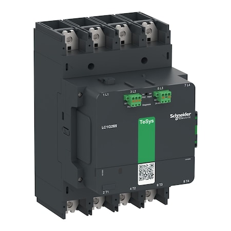 IEC Magnetic Contactor, 1NC/1NO, 48V-130V AC/DC, 4 P, Spring Type MPN:LC1G5004EHEA