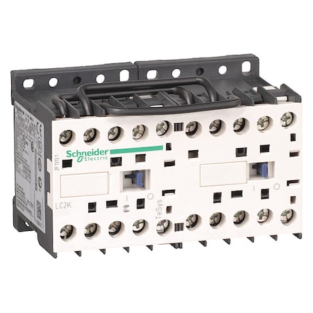 IEC Magnetic Contactor, No Auxiliary Contacts, 24V AC, 3 P, Reversing, Screw Clamp MPN:LC2K0910B7