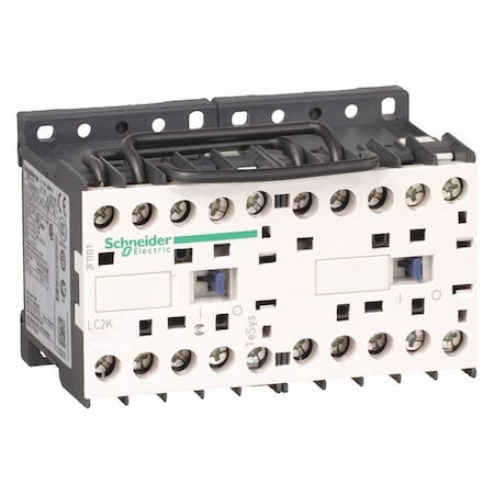 IEC Magnetic Contactor, No Auxiliary Contacts, 24V AC, 3 P, Reversing, Screw Clamp MPN:LC2K1210B7