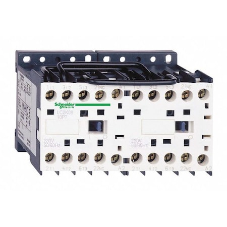 IEC Magnetic Contactor, No Auxiliary Contacts, 110V AC, 3 P, Reversing, Screw Clamp MPN:LC2K1210F7