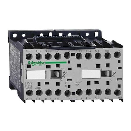 IEC Magnetic Contactor, 1NO, 24V DC, 3 P, Reversing, Screw Clamp MPN:LP2K0610BD