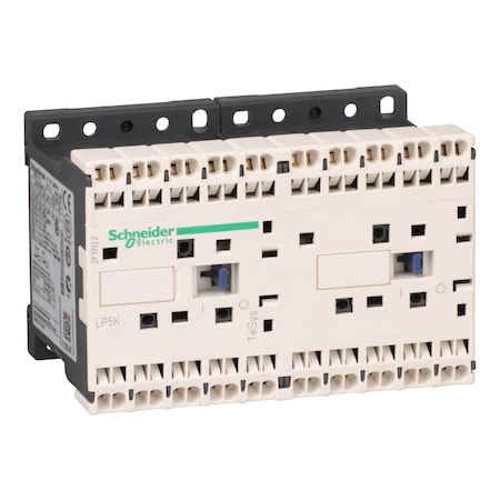 IEC Magnetic Contactor, 1NC, 24V DC, 3 P, Reversing, Spring Type MPN:LP5K09013BW3