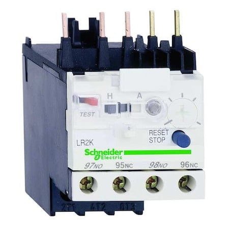 Overload Relay, 1NC/1NO, 0.16 A Min current, 0.23 A Max current, 690V AC MPN:LR2K0302