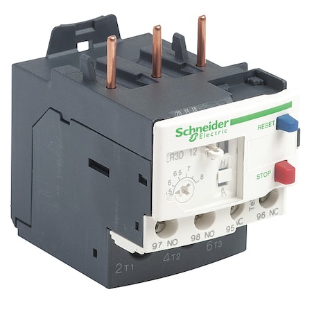Thermal Overload Relay, 1NC/1NO, 5.5 A Min current, 8 A Max current, 690V AC MPN:LR3D12